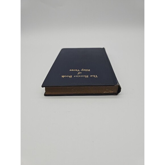 1916 THE HOOSIER BOOK OF RILEY VERSE  Bobbs-Merrell Co Hard Back Book - Picture 6 of 12